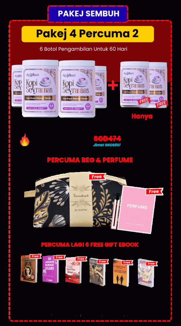 [1104] PAKEJ 4 PERCUMA 2 + FREEGIFT 2